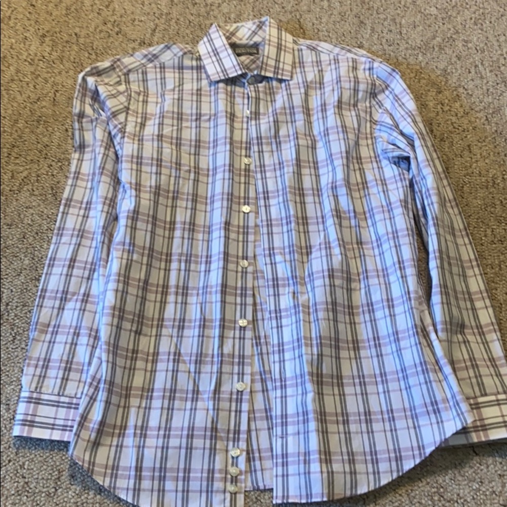 Kenneth Cole Men’s slim dress shirt size 15